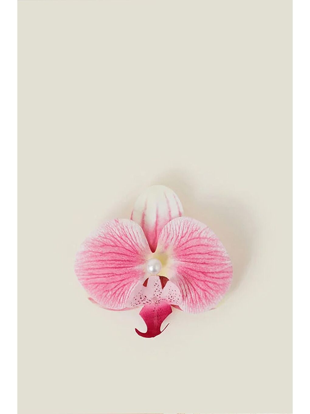 Pembe PENS-Aloha Orkide Çiçeği Süslü Çok Amaçlı Pens Toka-5