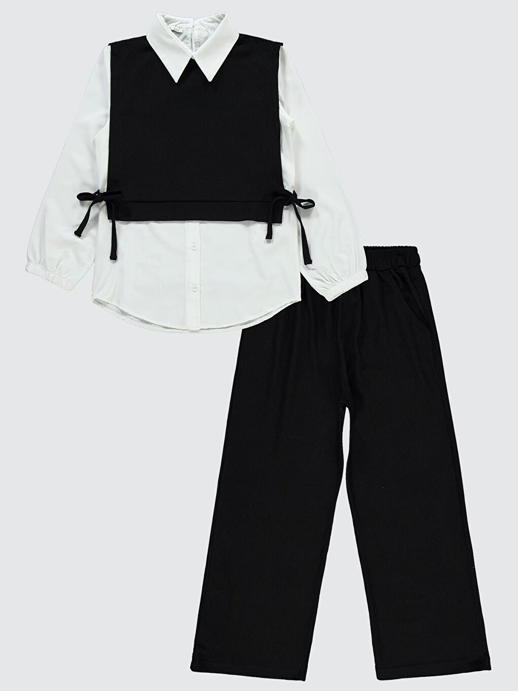 Girls Süeterli 10-13 Yaş Takım - Siyah 10-11 Yaş