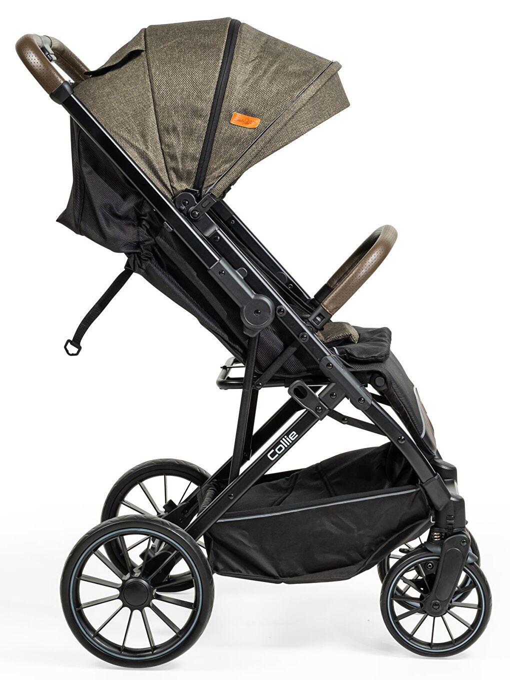 Collie Çift Yönlü Bebek Arabası - Kahve Standart-8