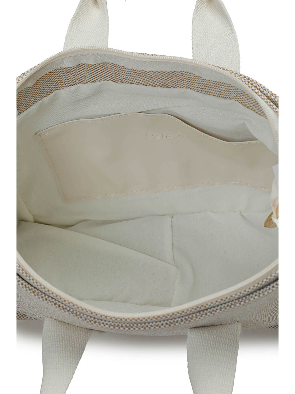 KTN BZK EL 6FX Bej Kadın El Çantası-3