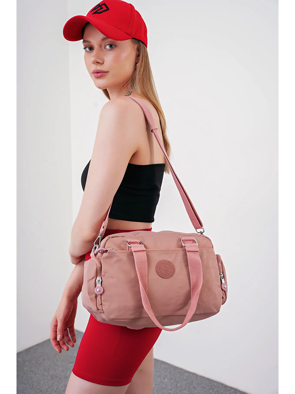 Pembe Kadın Omuz Çantası Bhpc6008