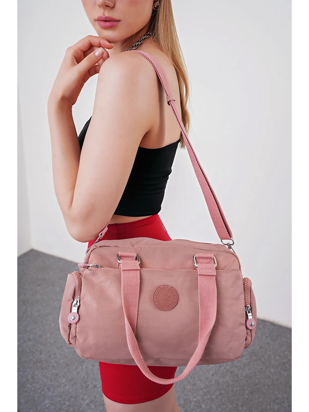 Pembe Kadın Omuz Çantası Bhpc6008-1