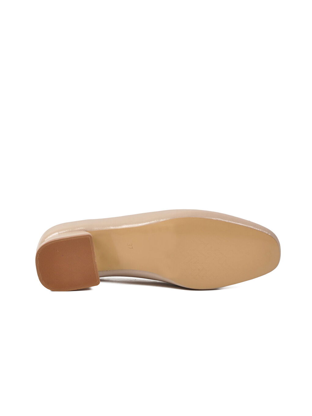 Bej Geniş Kalıp Kadın Topuklu Abiye Ayakkabı 608420 Z-4