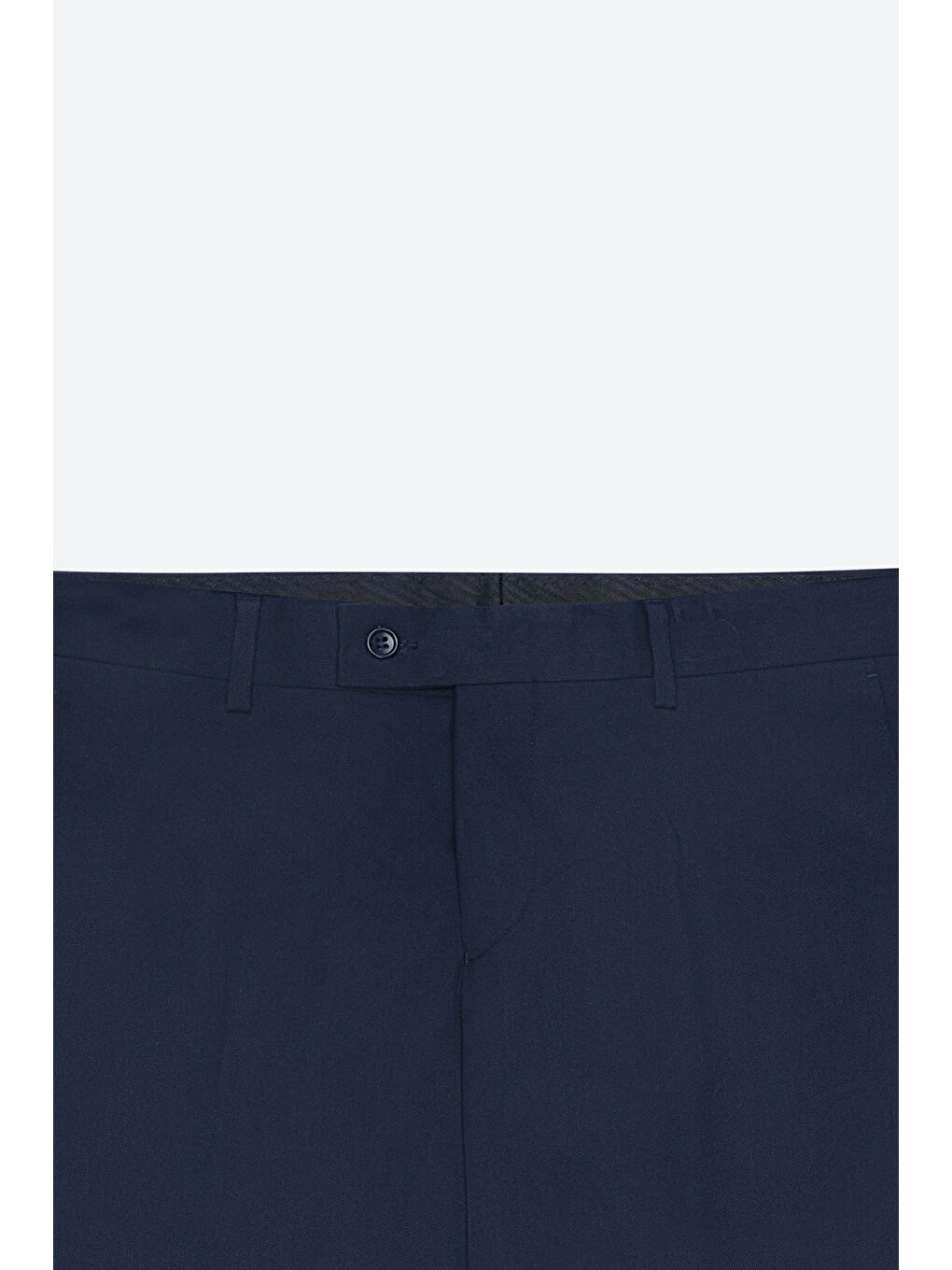 Erkek Lacivert Slim Fit Dar Kesim Klasik Yan Cep Pantolon-8