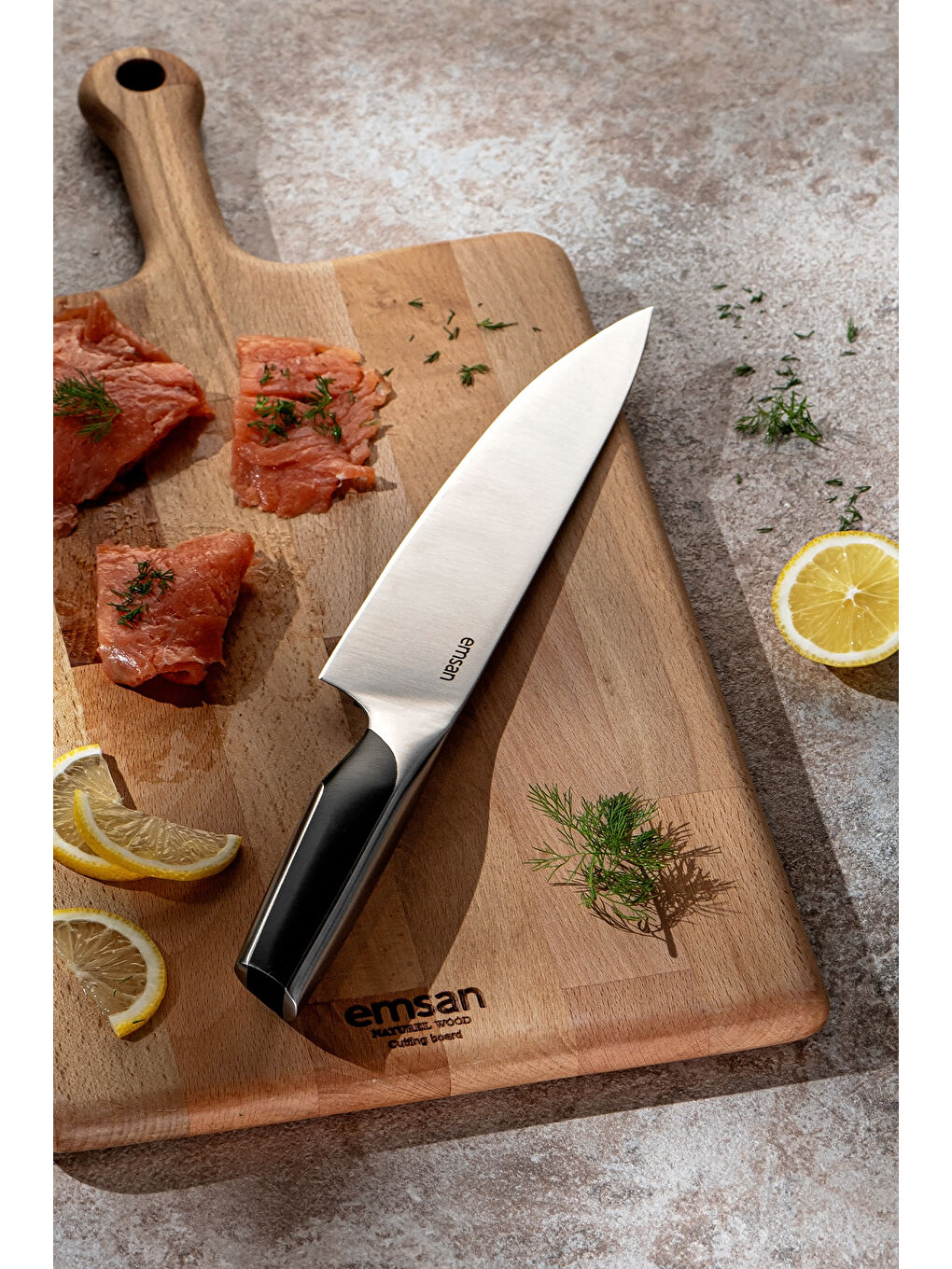 Siyah Pro Knife Şef Bıçağı