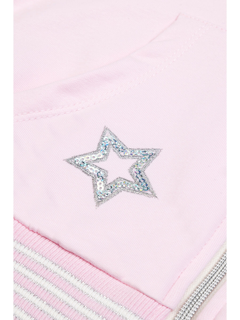 Kız Çocuk Kalp Baskılı Kapüşonlu Sweatshirt 2 Yaş-6 Yaş Pembe-4