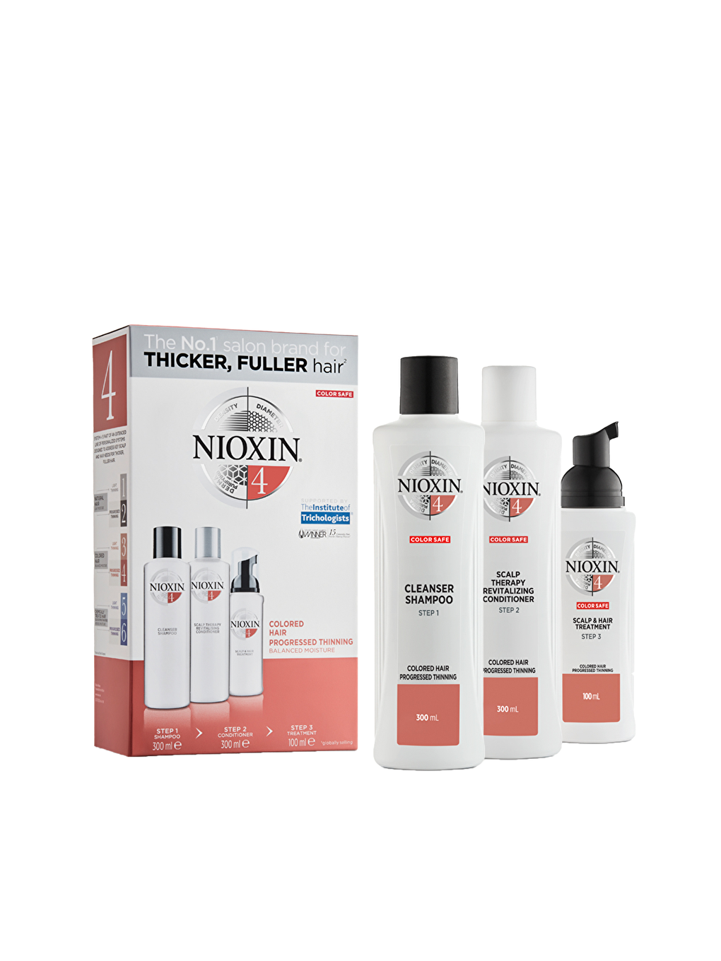 Nioxin Renksiz Yoğun Dökülme Karşıtı Saç Serumu Set 300 ml