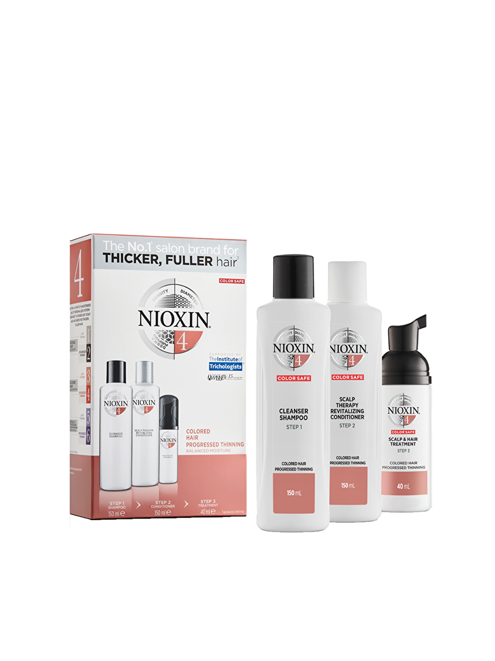 Nioxin Renksiz Yoğun Dökülme Karşıtı Saç Serumu Set 150 ml