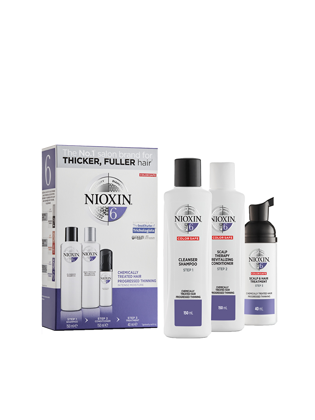 Nioxin Renksiz Yoğun Dökülme Karşıtı Set 150 ml