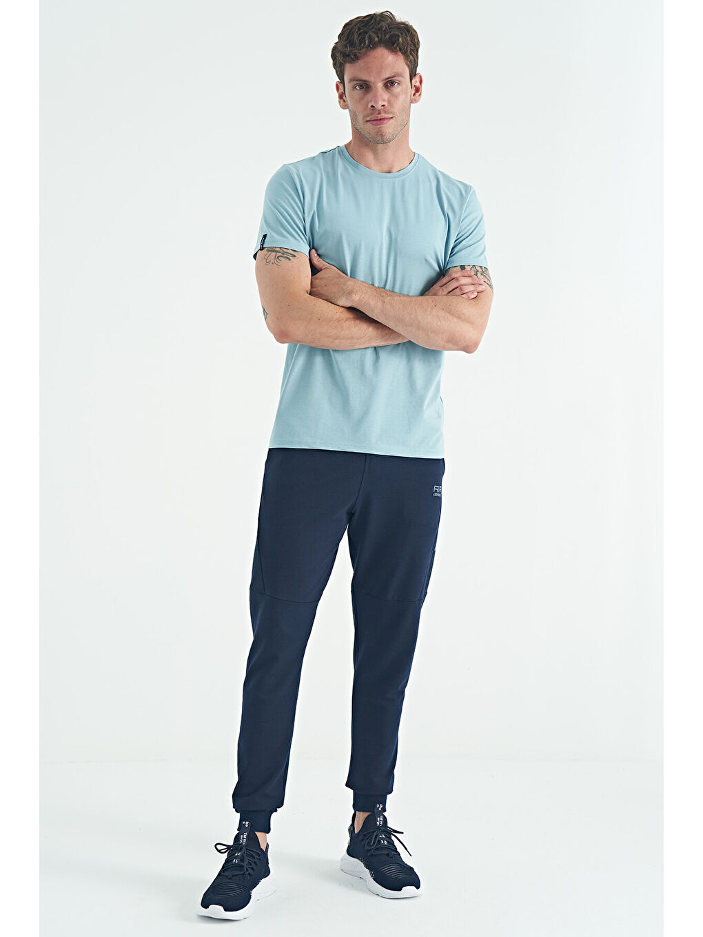 Calvin Açık Mavi Basic Erkek Tişört - 88245-3