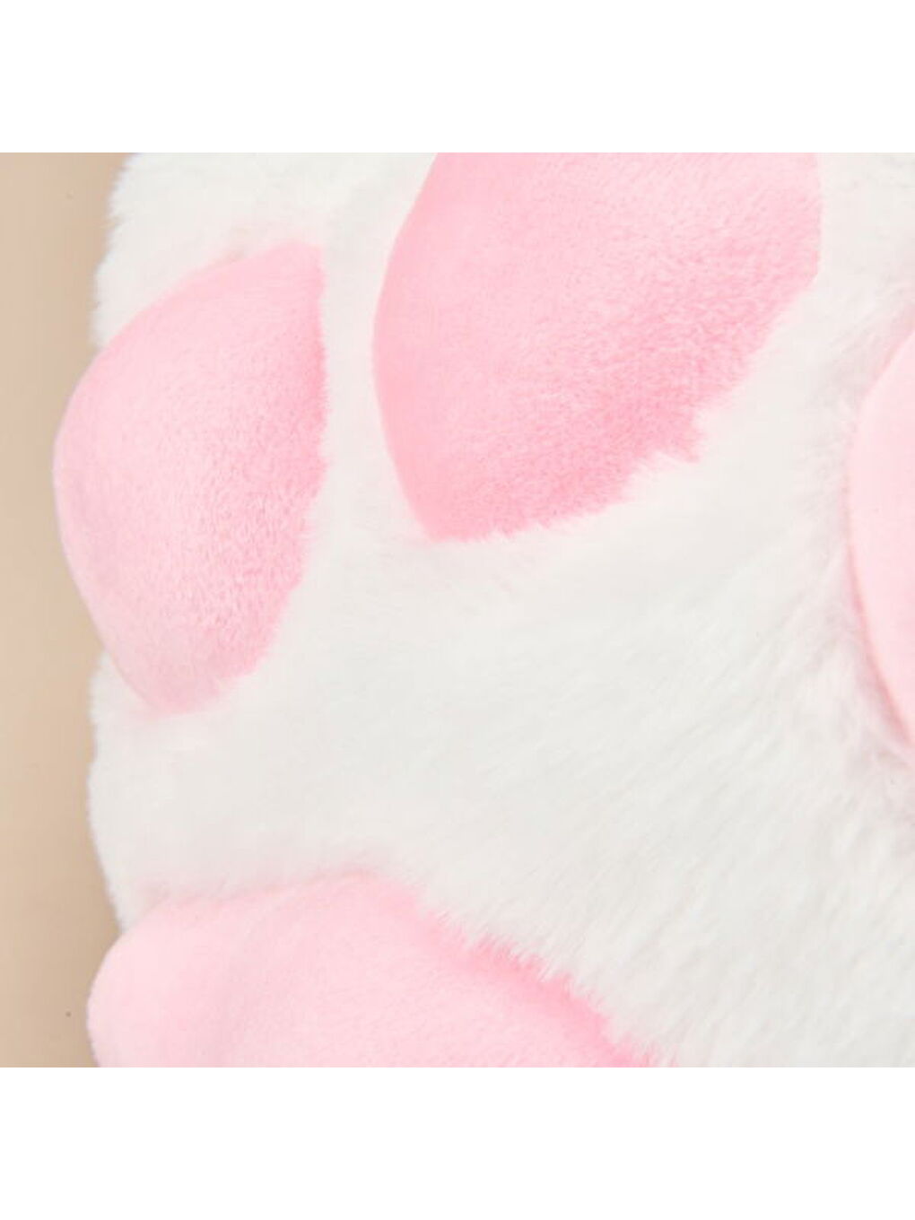 Soft Pati Figürlü Yastık - Beyaz - 40x30 cm-2