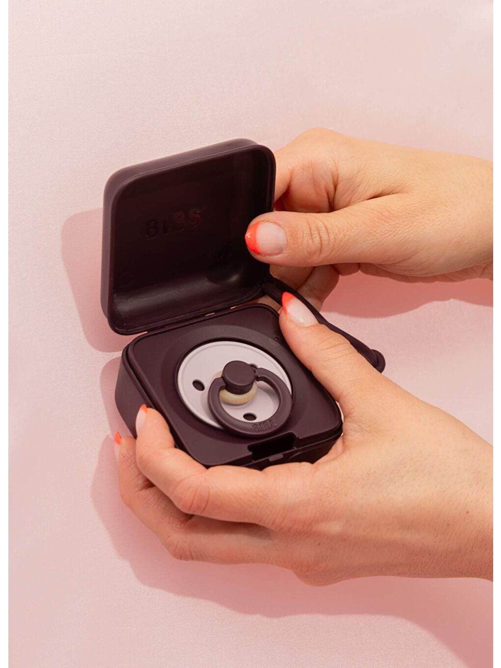 Pacifier Box Emzik Kutusu-Plum-4