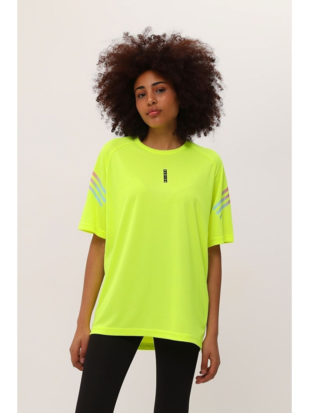 Yeşil Store Kadın Spor Tişört Baskılı Fitness, Antrenman Fit