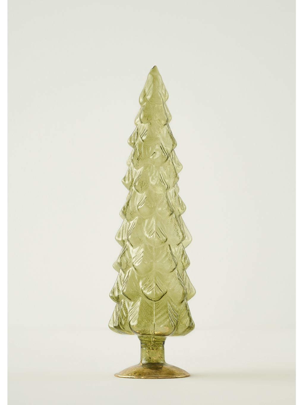 Pine Tree Yılbaşı Dekoratif Obje Yeşil (10x10x35 cm)-1