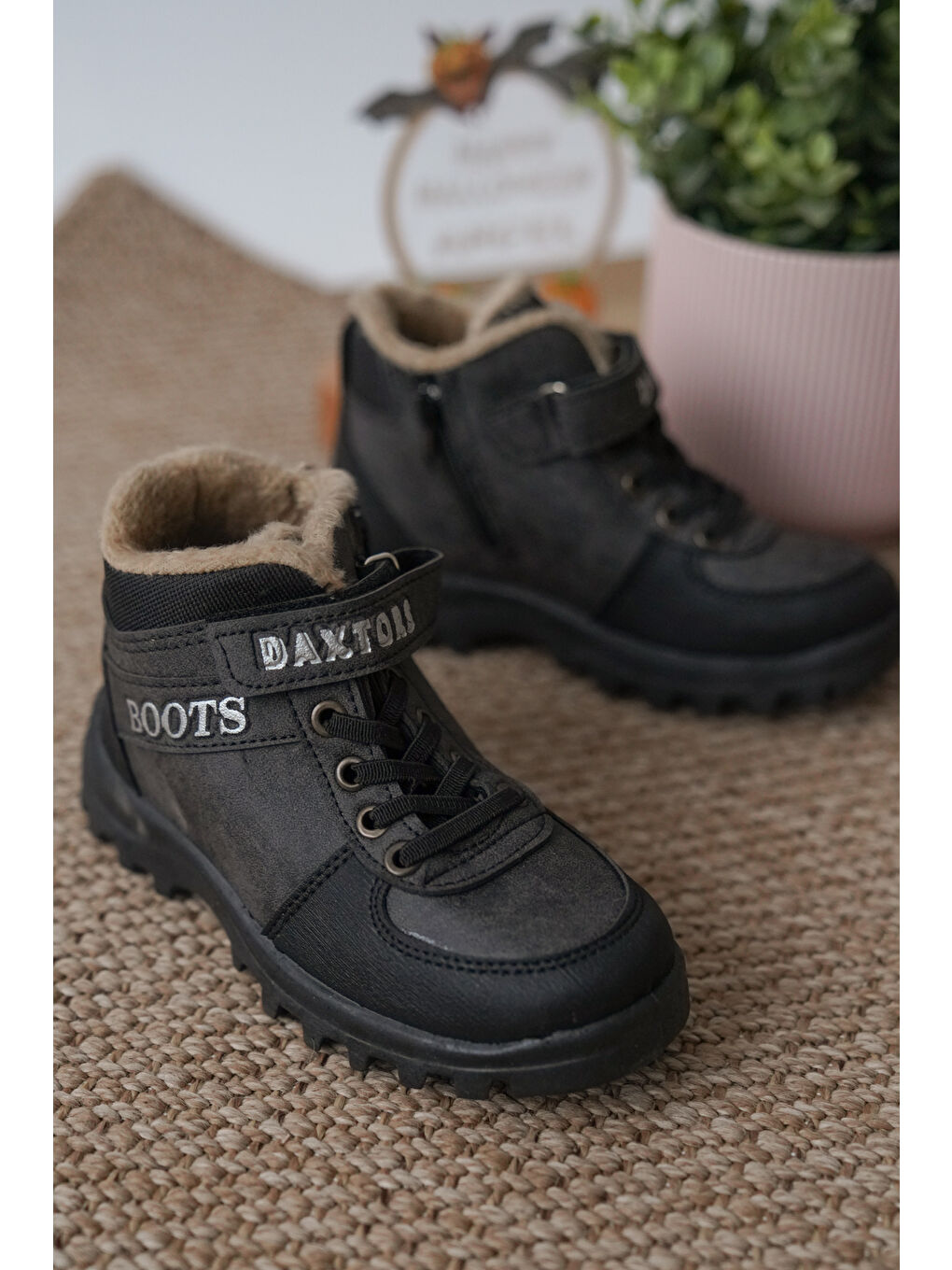 Gri D615 Günlük Ortopedik Unisex Çocuk Bot-3