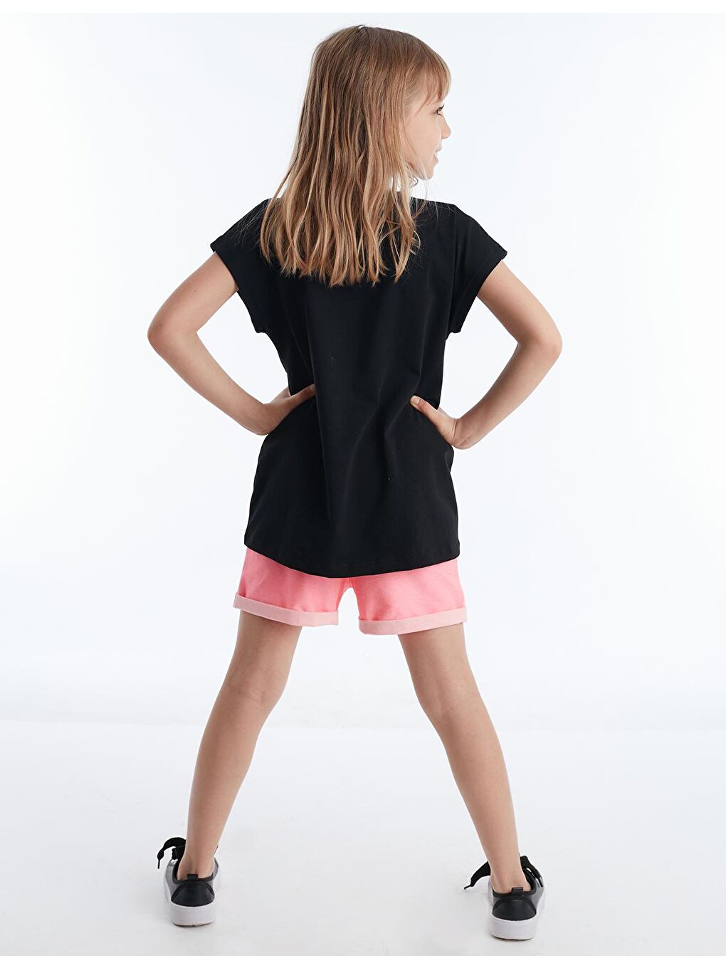 Karışık Sweet Dreams Kız Çocuk Tişört Şort Takım-1