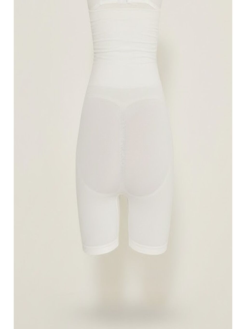 C12014 Kadın Double Korse Boxer Beyaz-1