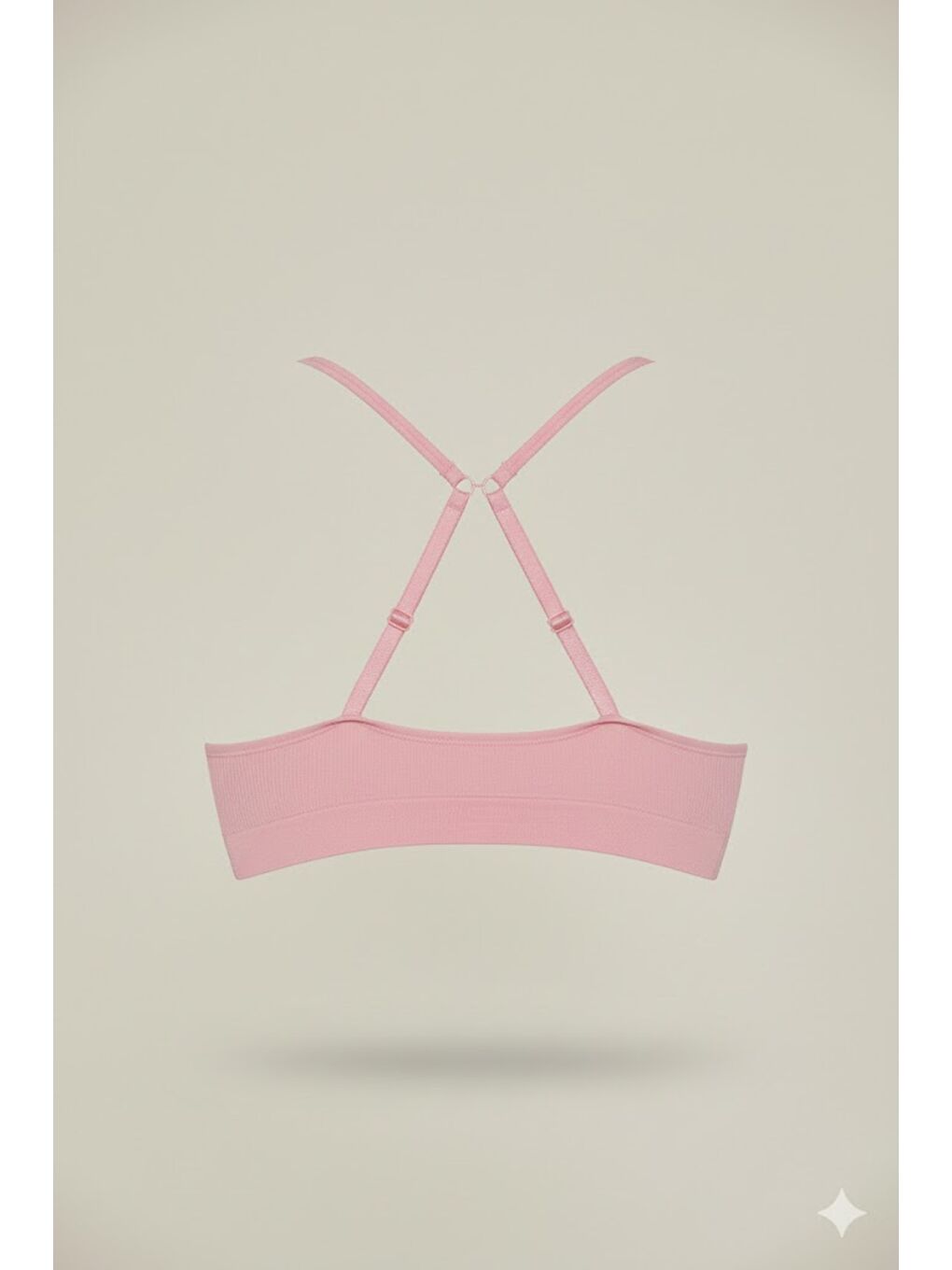 C14020 Pedli Askılı Sütyen Pembe-1