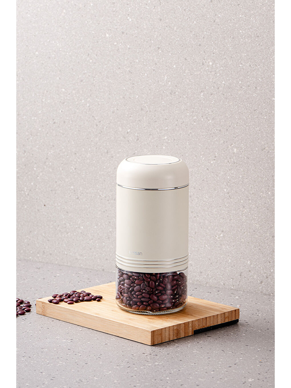 Moko 900 Ml Saklama Kavanozu Ekru