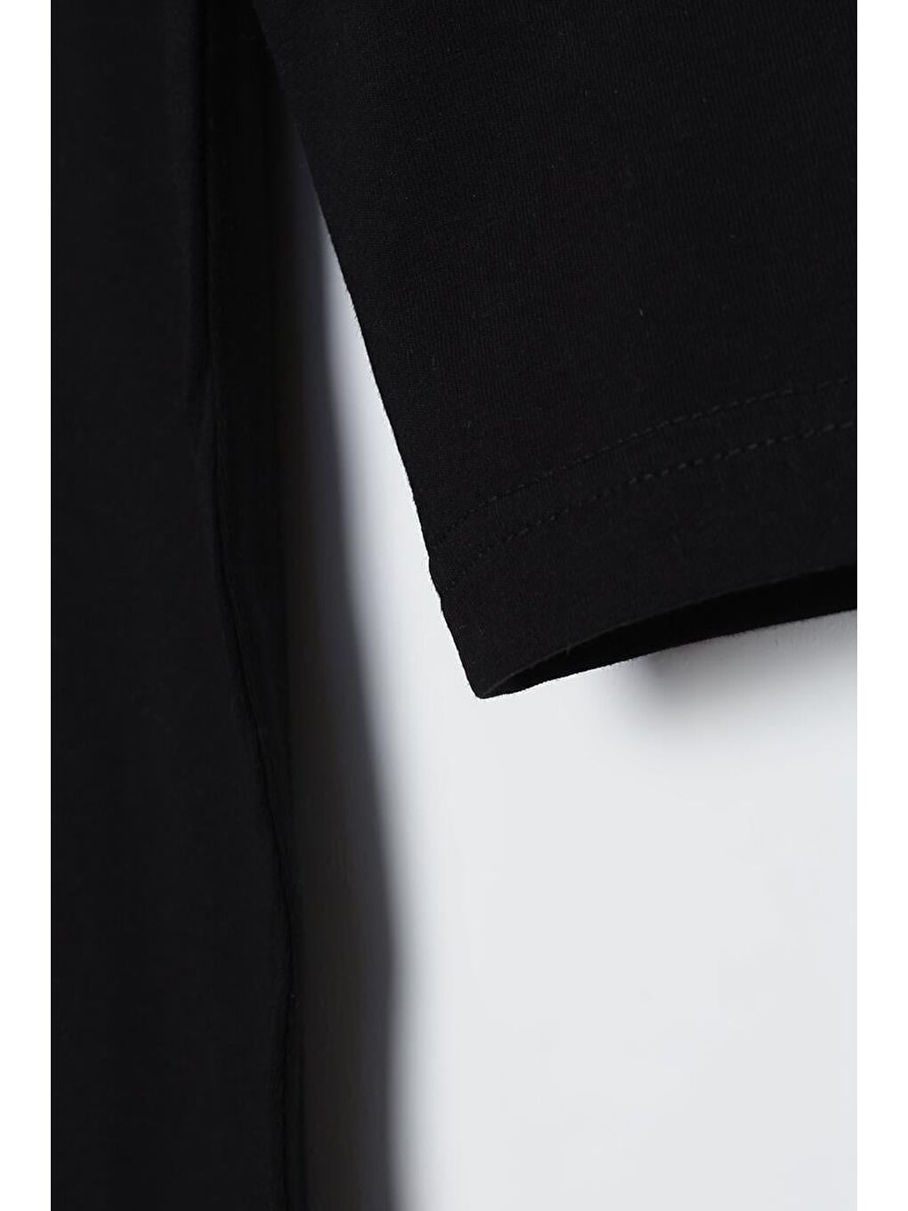 Siyah Uzun Kollu İçlik Elbise-4