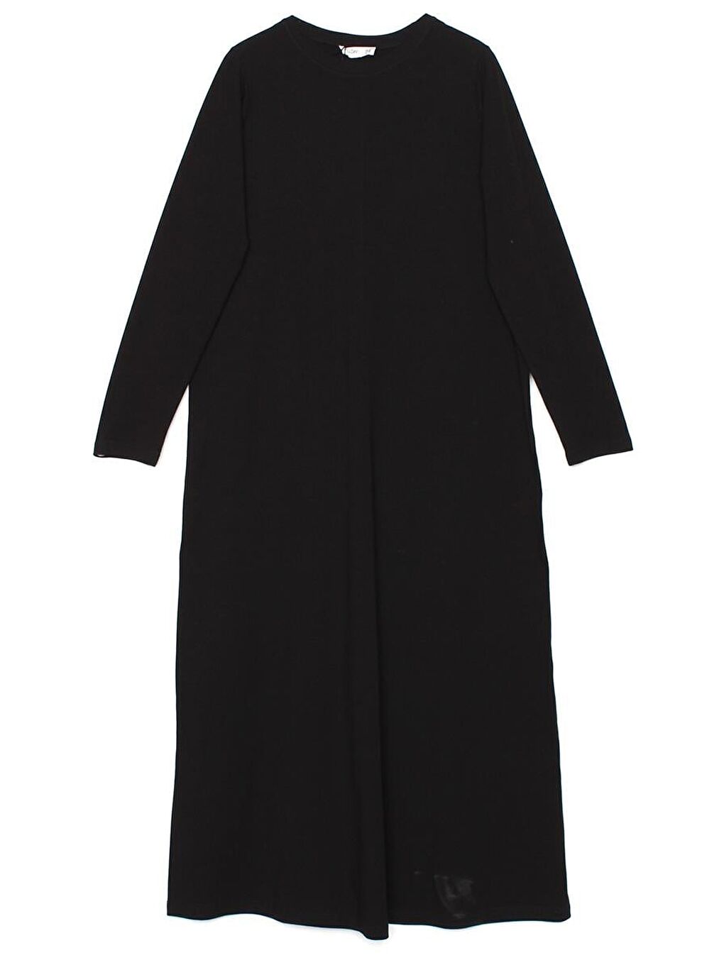 Siyah Uzun Kollu İçlik Elbise-5