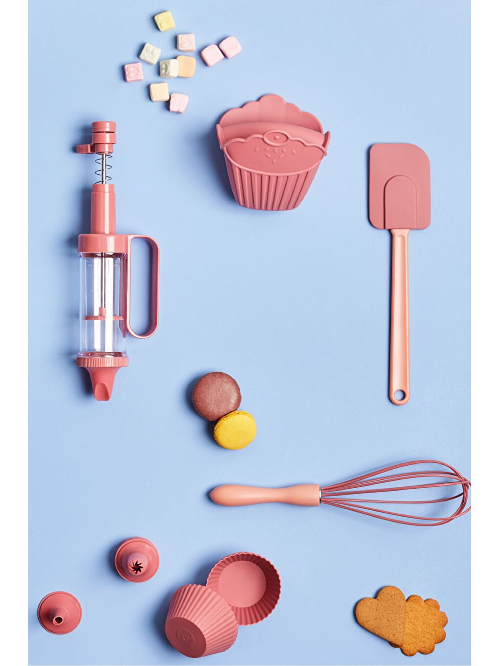 Pastry Chef Gift Pasta Hazırlık Seti Pembe