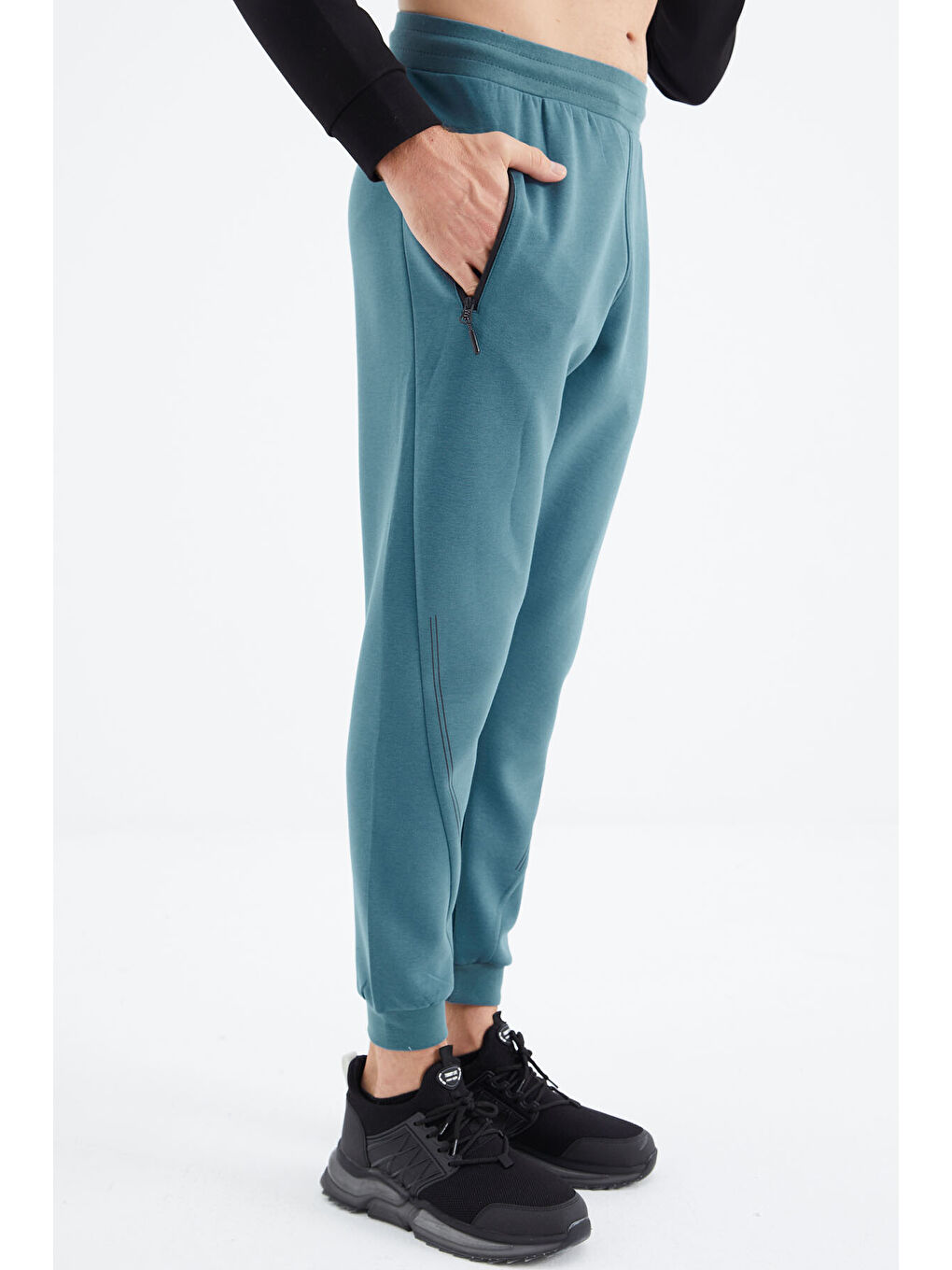 Orman Yeşili Bağcıklı  Eşofman Alt - 82110-4