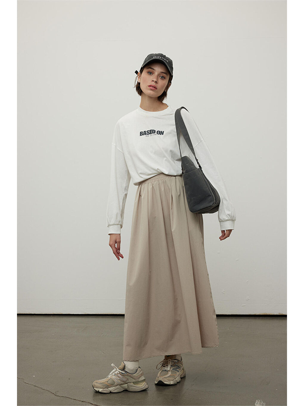 Bej Bol Kesim Rahat Etek Taş-2