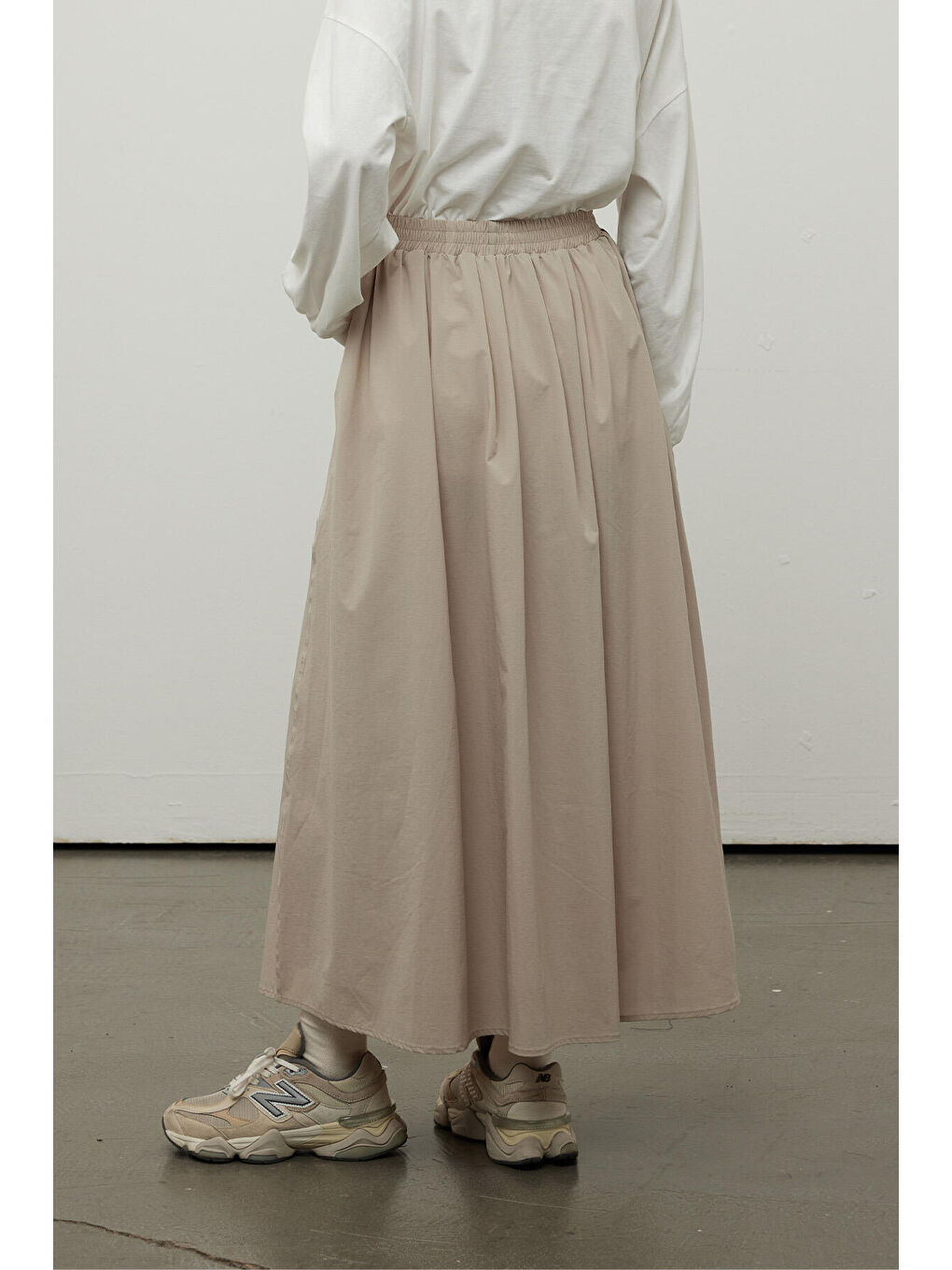 Bej Bol Kesim Rahat Etek Taş-6