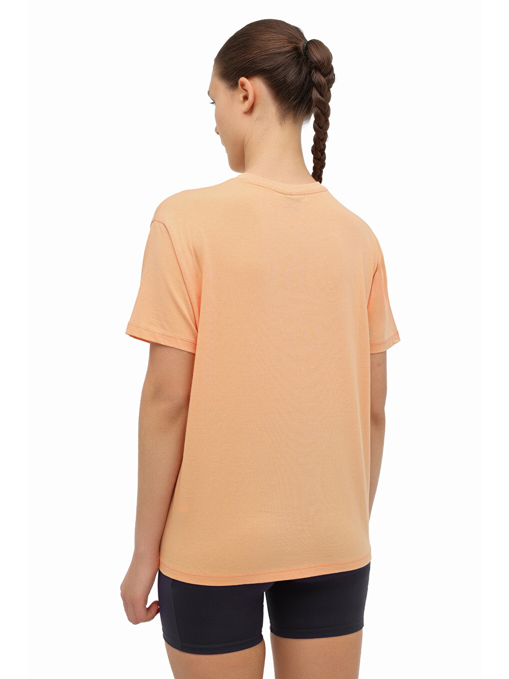 Wl 11kemy Turuncu Kadın Kısa Kol T-shirt-1