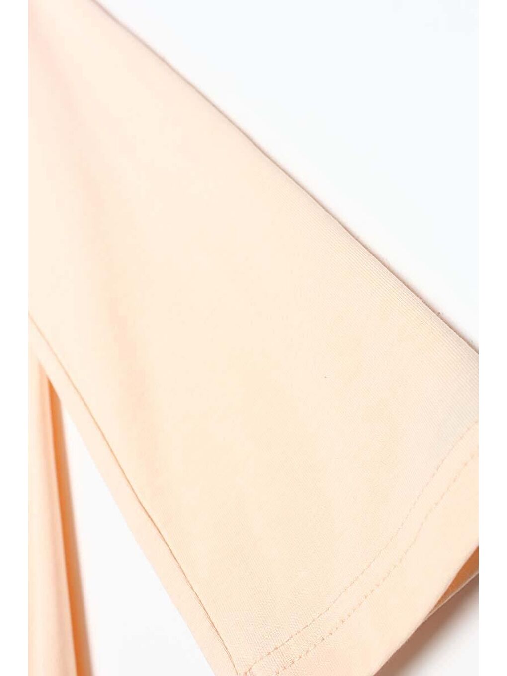 Bej Ten-Uzun Kollu İçlik Elbise-4