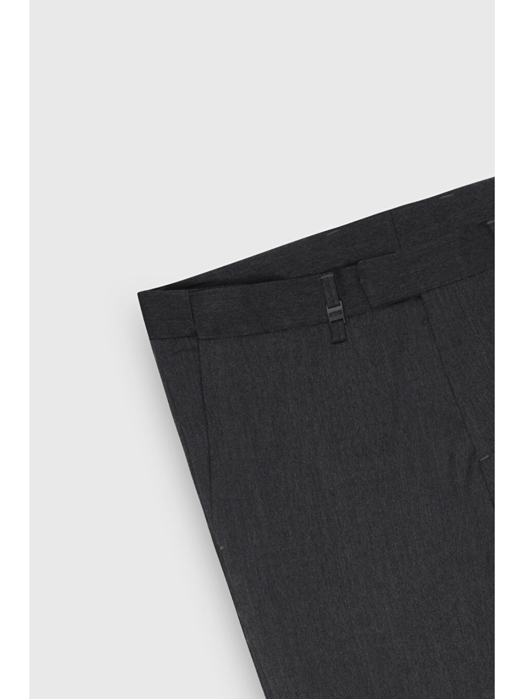 Erkek Kahverengi Yünlü Slim Fit Dar Kesim Balıksırtı Desenli Yan Cep Esnek Casual Pantolon-7