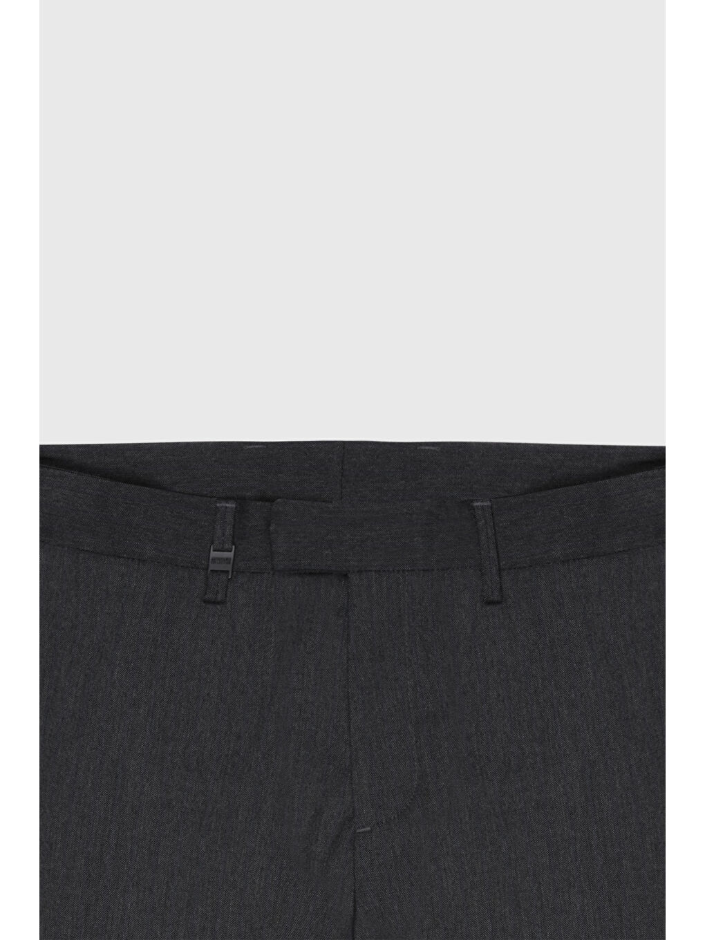 Erkek Kahverengi Yünlü Slim Fit Dar Kesim Balıksırtı Desenli Yan Cep Esnek Casual Pantolon-8