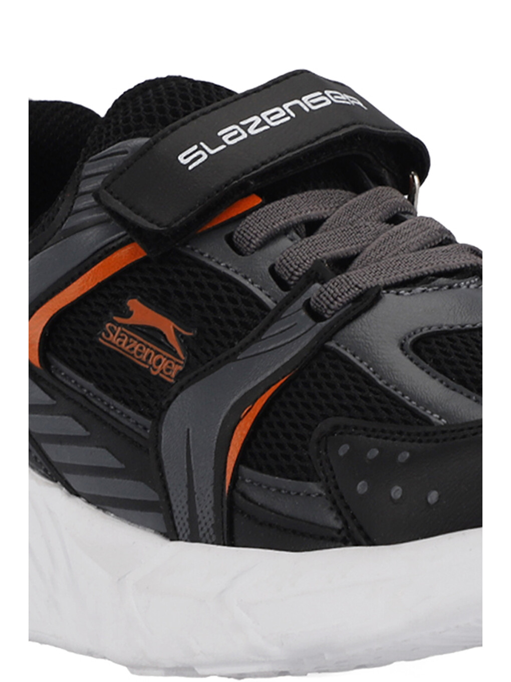 Kendall Unisex Çocuk Cırt Cırtlı Siyah / Koyu Gri Günlük Spor Ayakkabısı-3