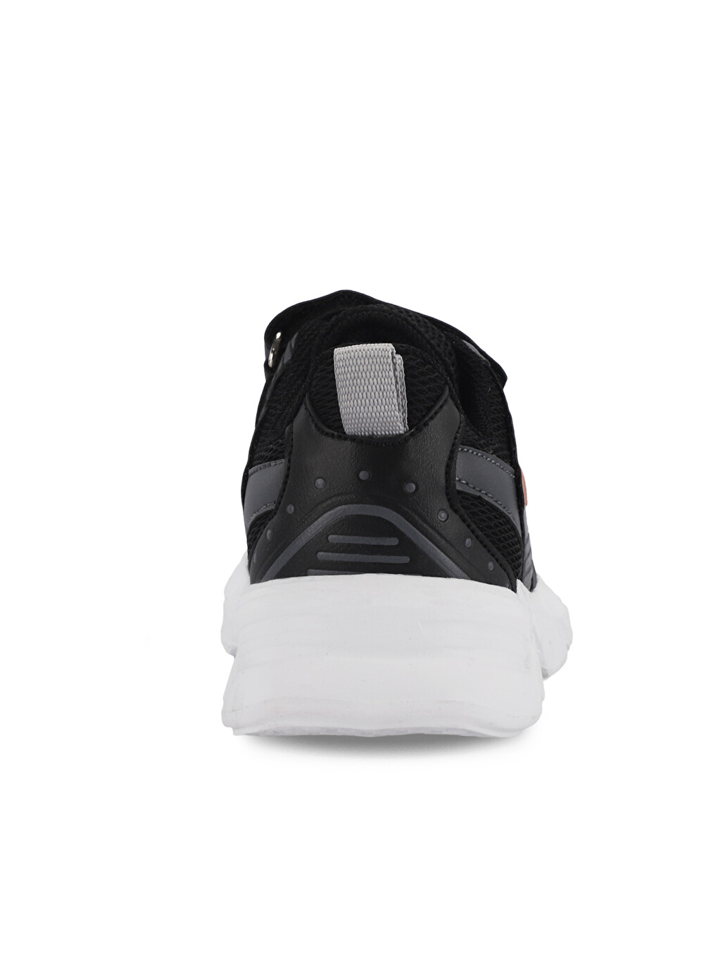 Kendall Unisex Çocuk Cırt Cırtlı Siyah / Koyu Gri Günlük Spor Ayakkabısı-5
