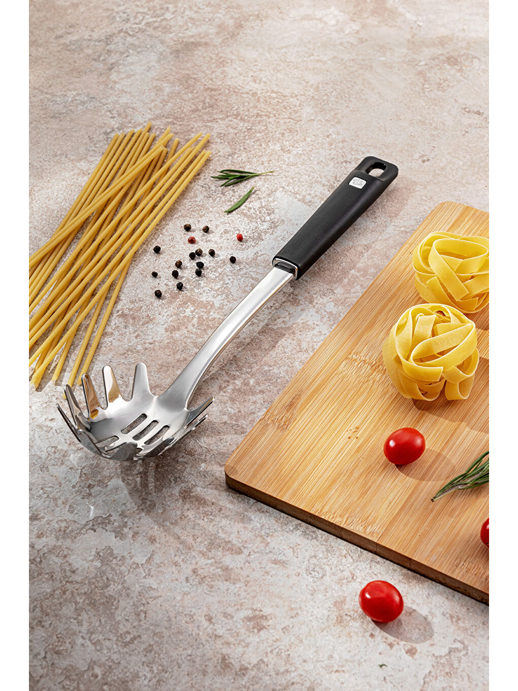 Gri Pro Tools Spagetti Kaşığı