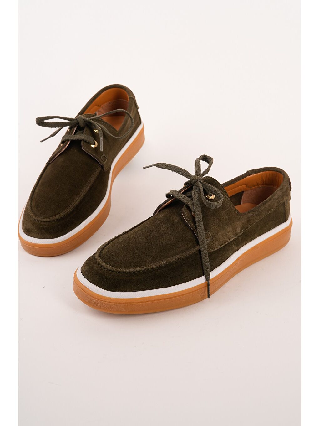 CRAFT Hakiki Süet Deri Bağcıklı Erkek Günlük Loafer Ayakkabı-2