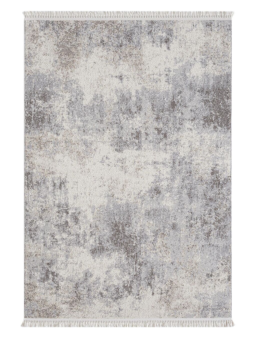 Bej Bastia 1275 Yumuşak Örgü Modern Dokuma Bukle Halı-100x200-3