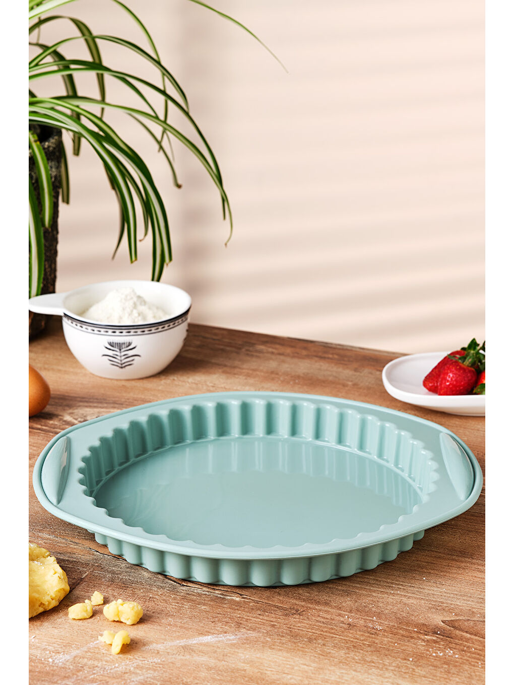 Silikon Tart Kalıbı Yeşil