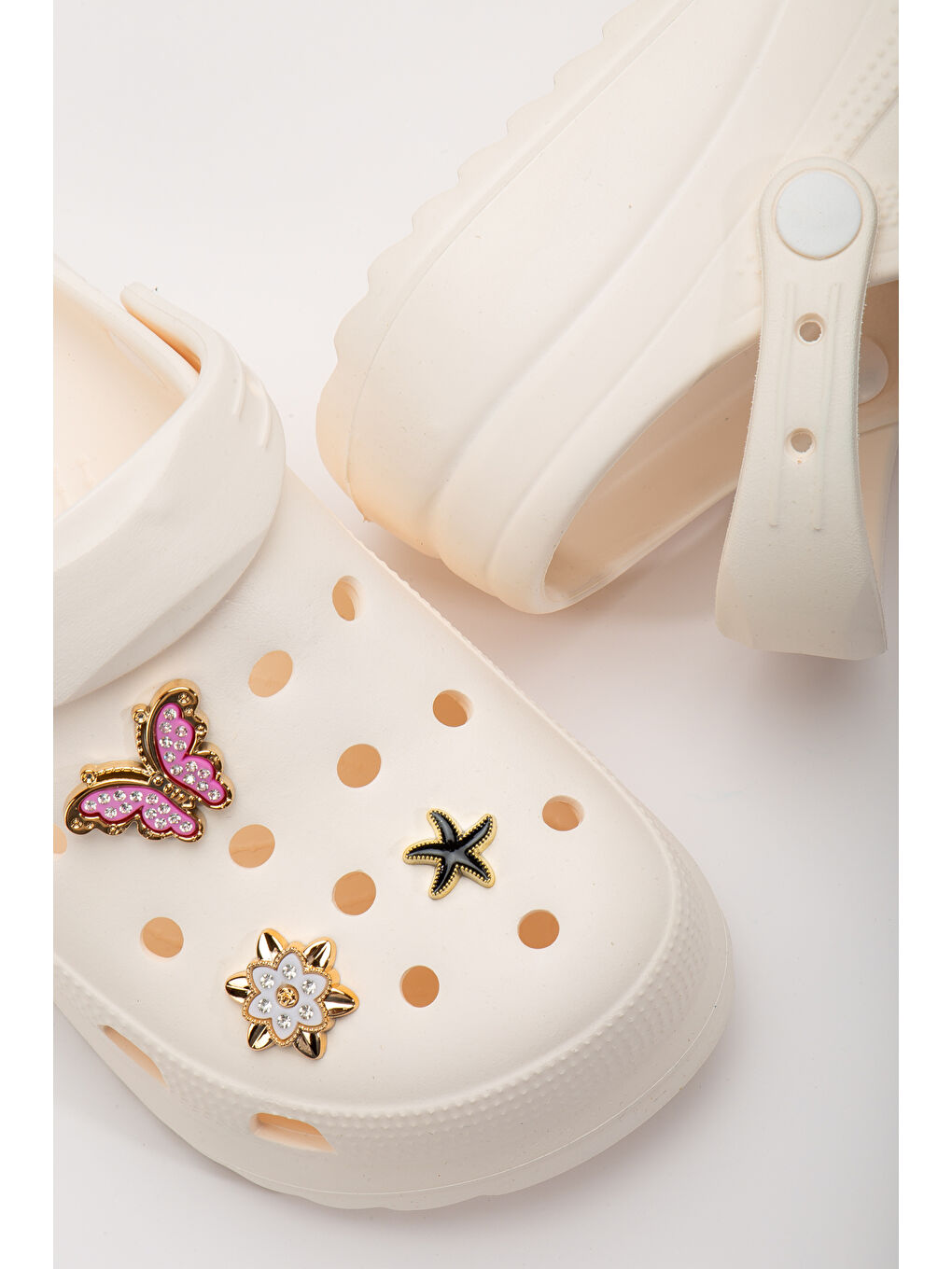 Ekru D129 Günlük Full Ortopedik Çocuk Sandalet-5