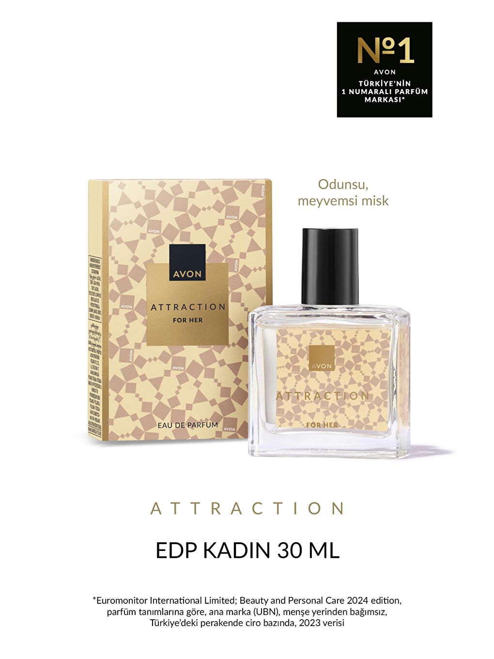Attraction Kadın Parfüm Edp 30 Ml.-1