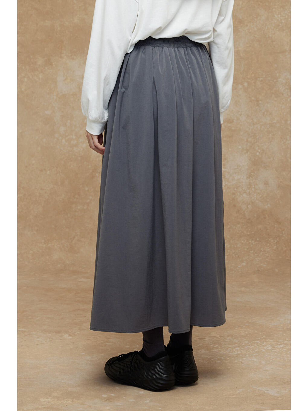 Bol Kesim Rahat Etek Antrasit-5