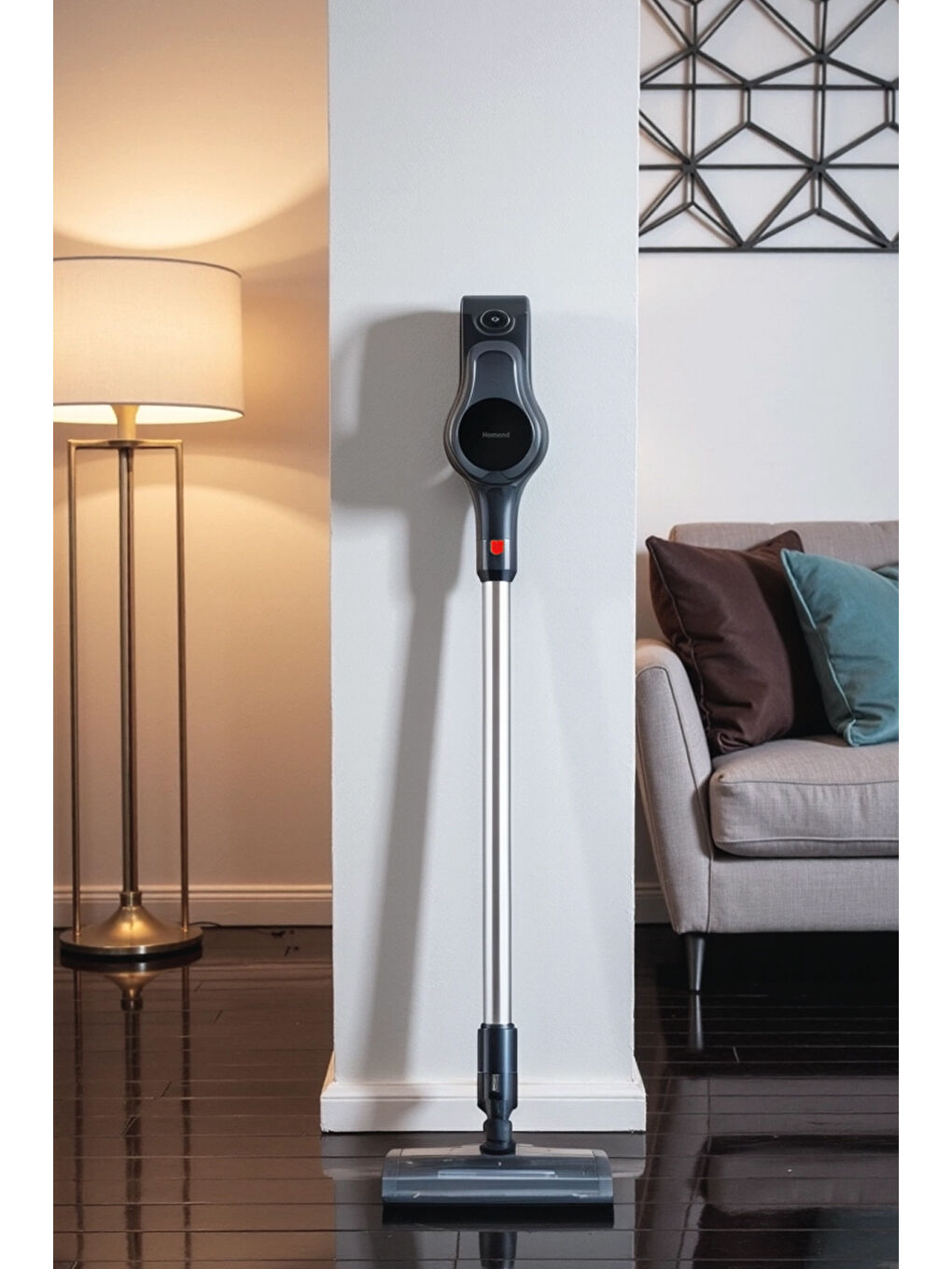 Dustrider 1263H Dikey Süpürge Siyah Kırmızı