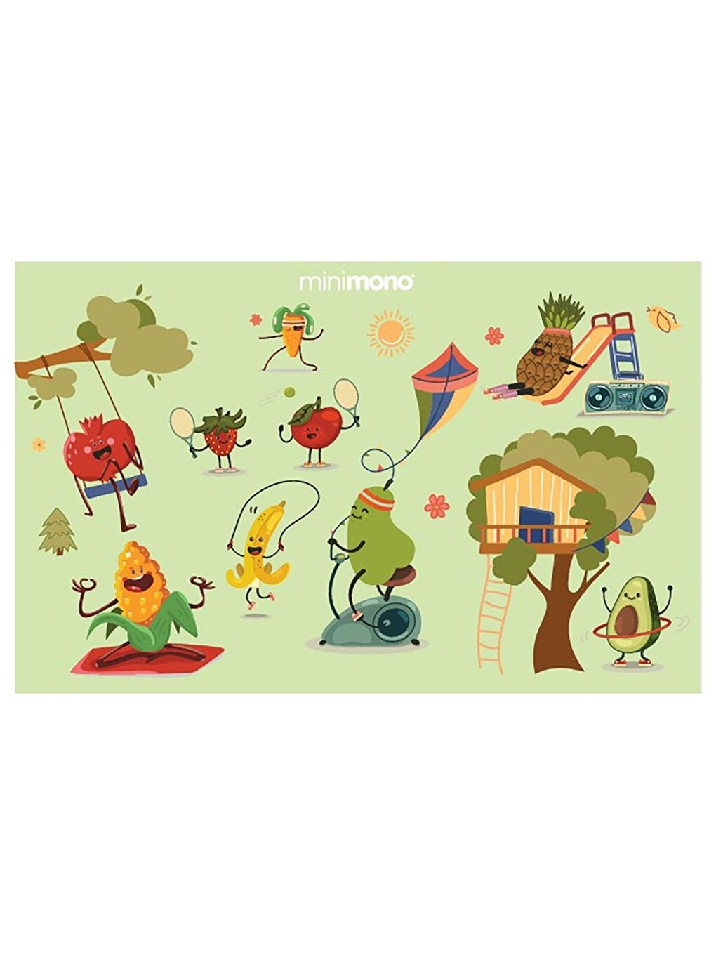 Bebekler İçin Tek Kullanımlık Beslenme Örtüsü- 30'lu Paket - Yeşil-4