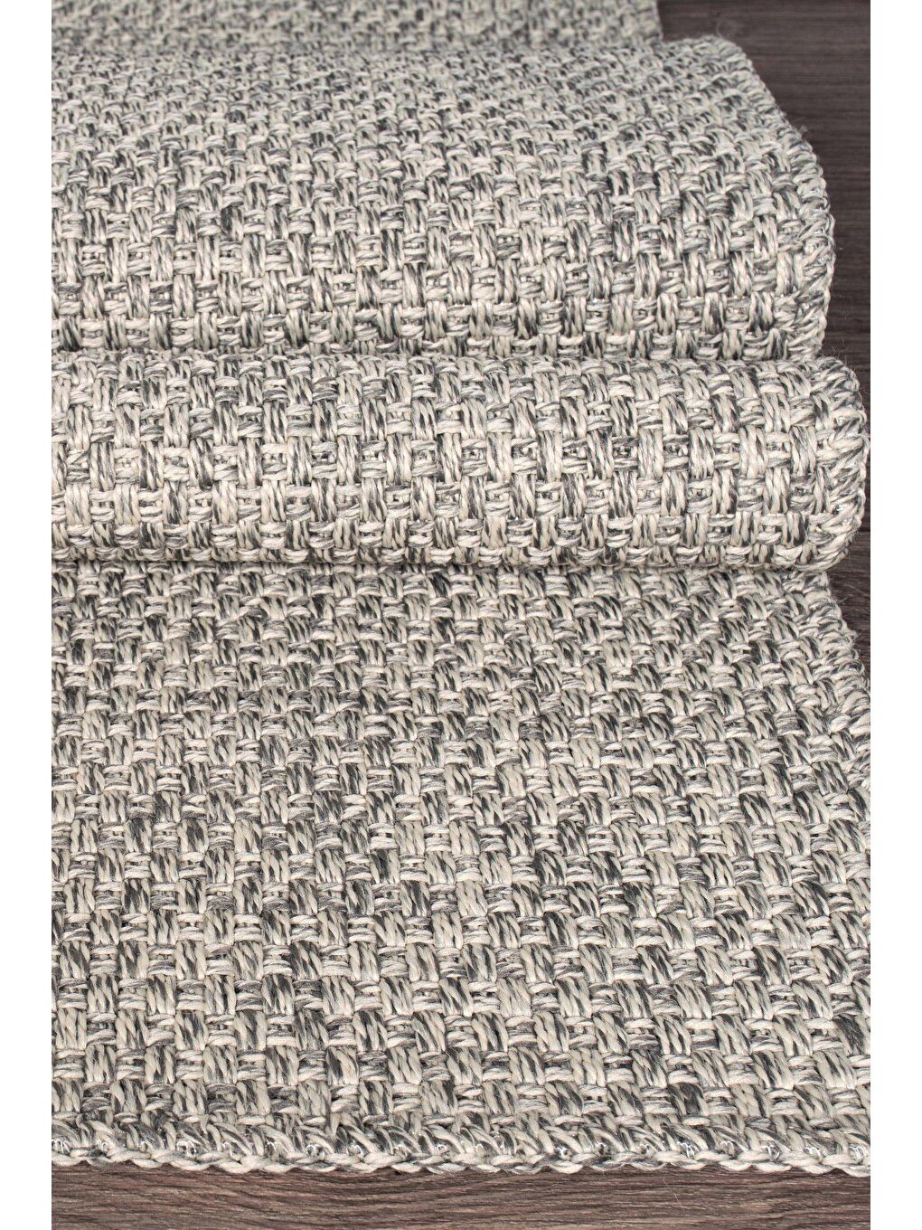 Konfor Halı Gri Rusticana 3103 Naturel Jüt Halı Modern Örme Kilim-160x230 - 2