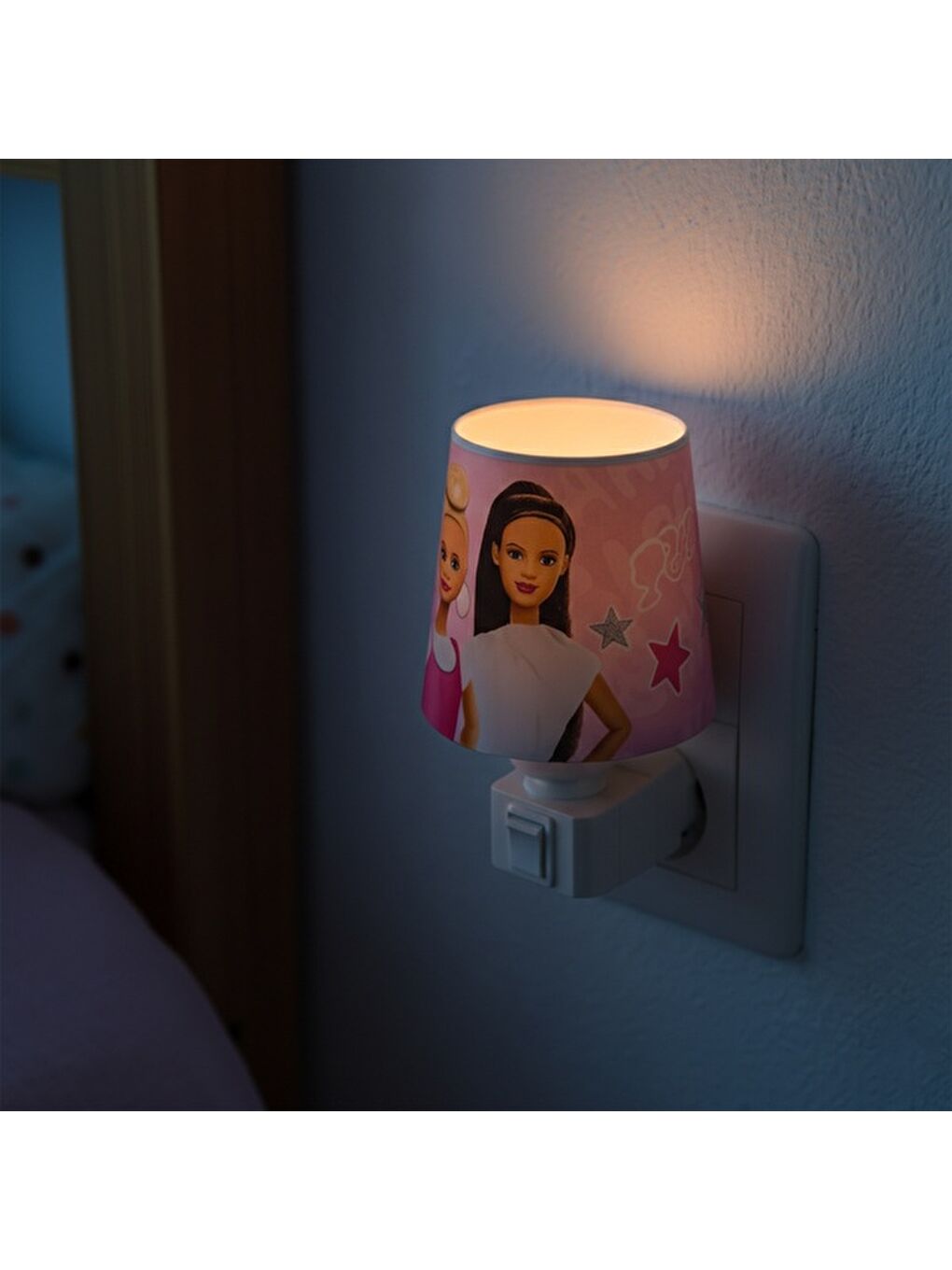 Barbie Abajur Gece Lambası - Pembe-5