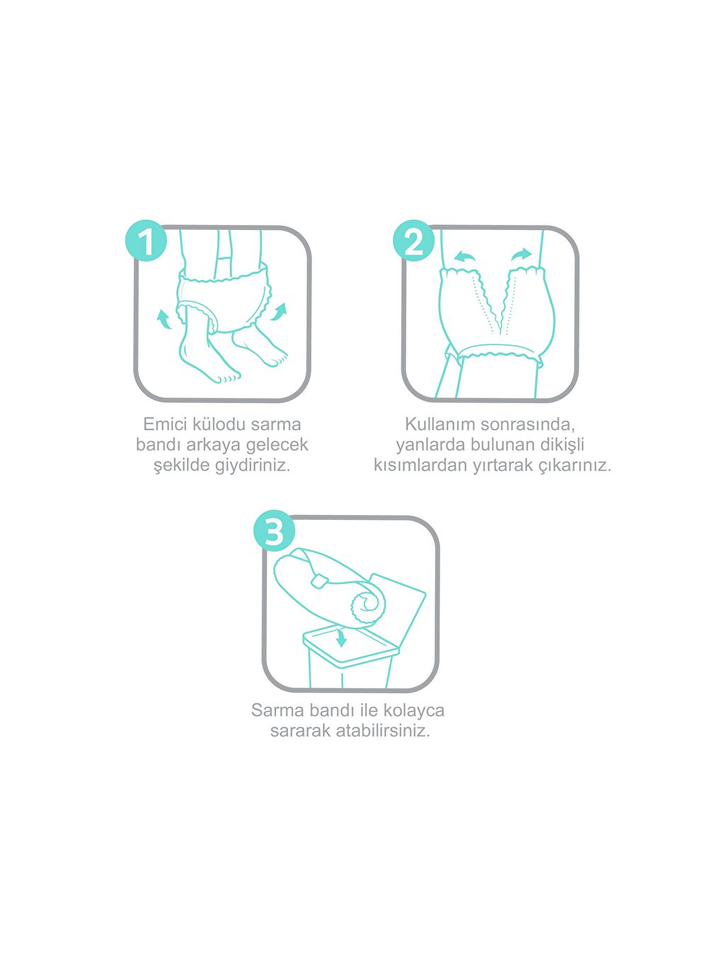 Sensitive Antibakteriyel Emici Külot Xlarge 30x2 60 Adet-7