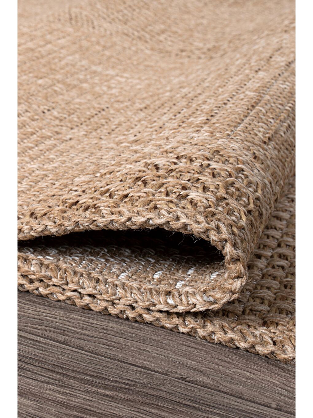 Konfor Halı Bej Rusticana 3102 Naturel Jüt Halı Modern Örme Kilim-200x290 - 2