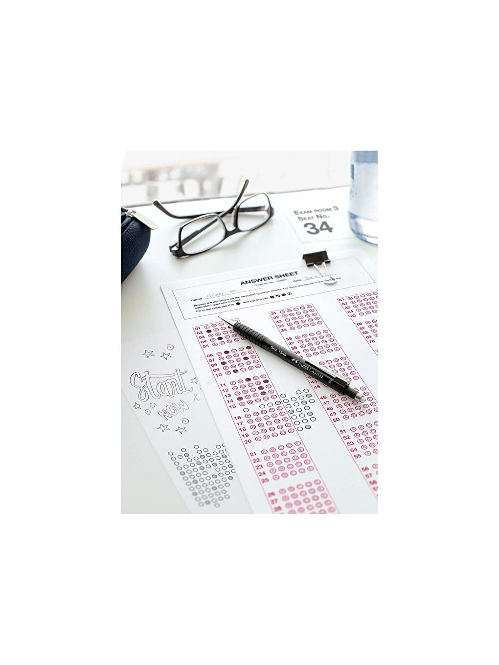 Grip 1345 Versatil Kalem, 0.5 mm, Siyah 2022, Silgili, Saklanabilir Metal Uç, Ergonomik Tutuş-2