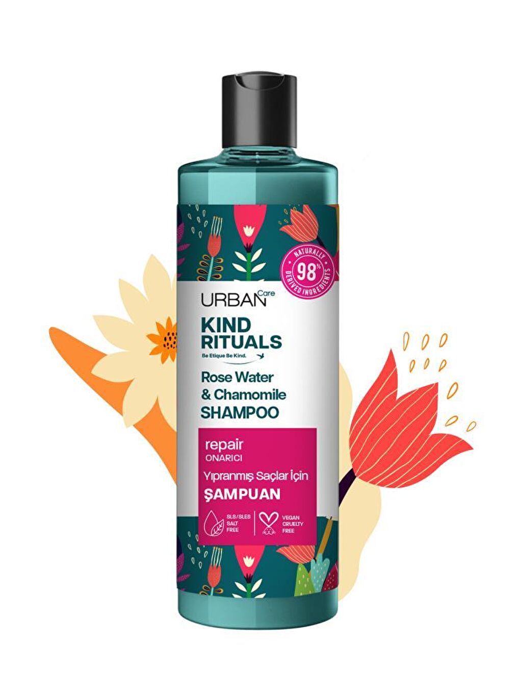 Urban Care Kind Rituals Rose Water Chamomile Şampuan 400 ML - 2